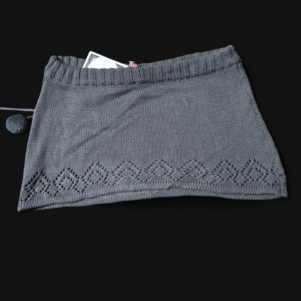 mini pom pom girls w guns skirt