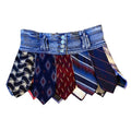 Tie Mini Skirt