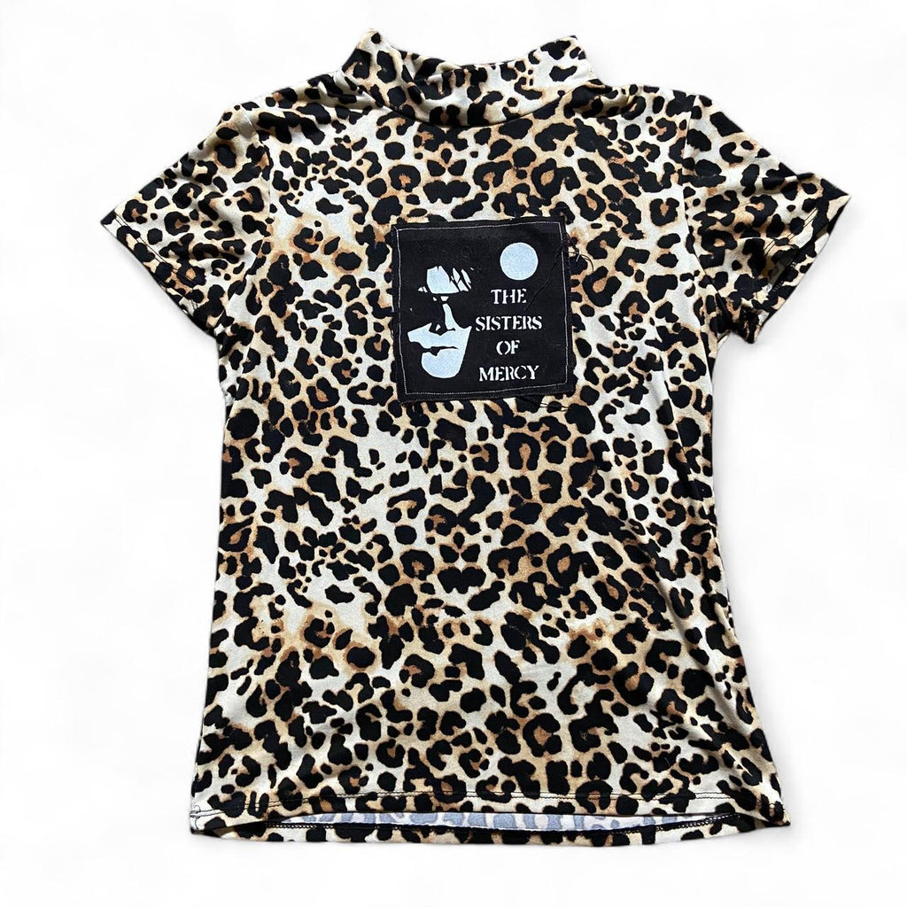 the sisters of mercy cheetah print t shirt