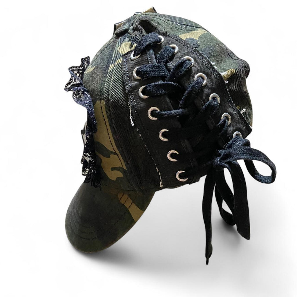 punk patch hat