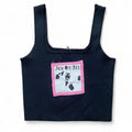 jack off jill patch tank top with bow