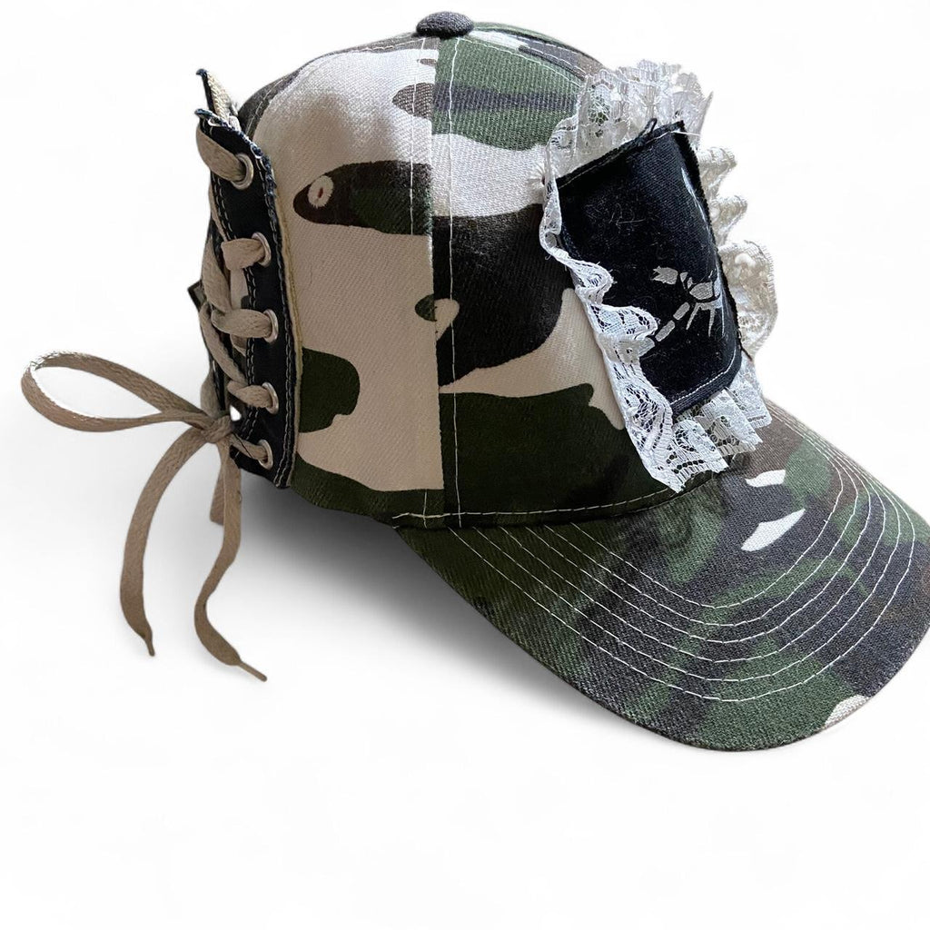 punk patch hat