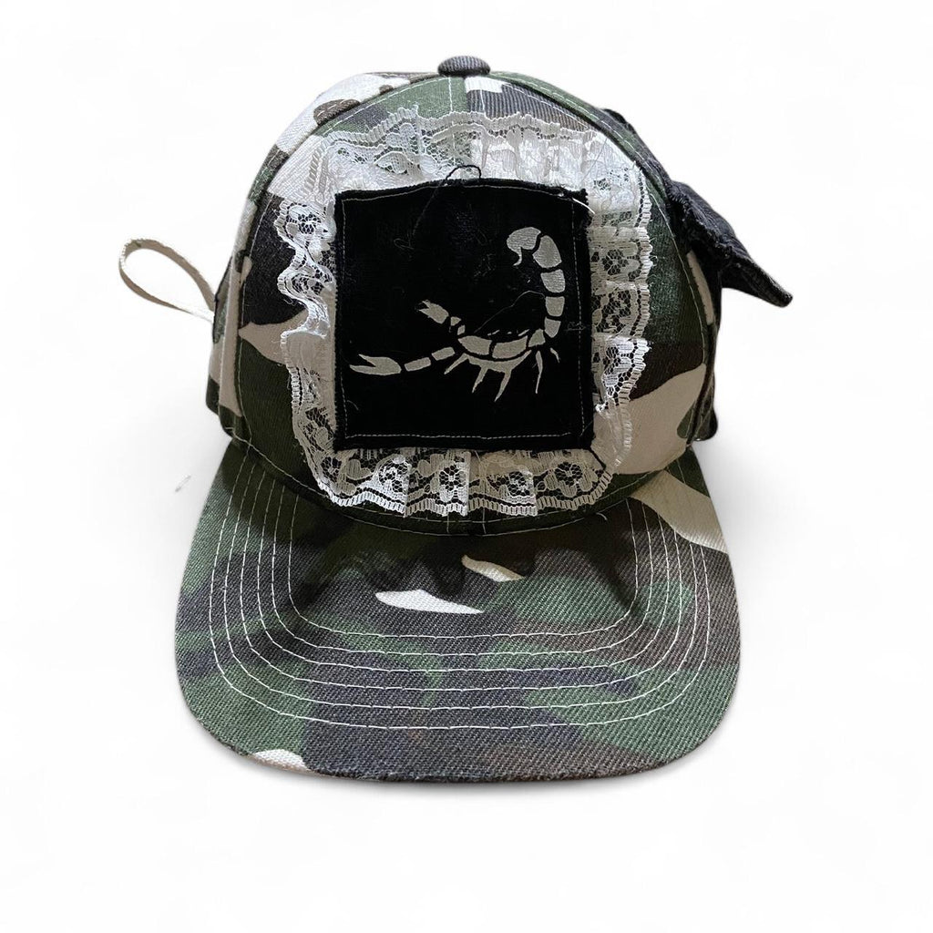 punk patch hat