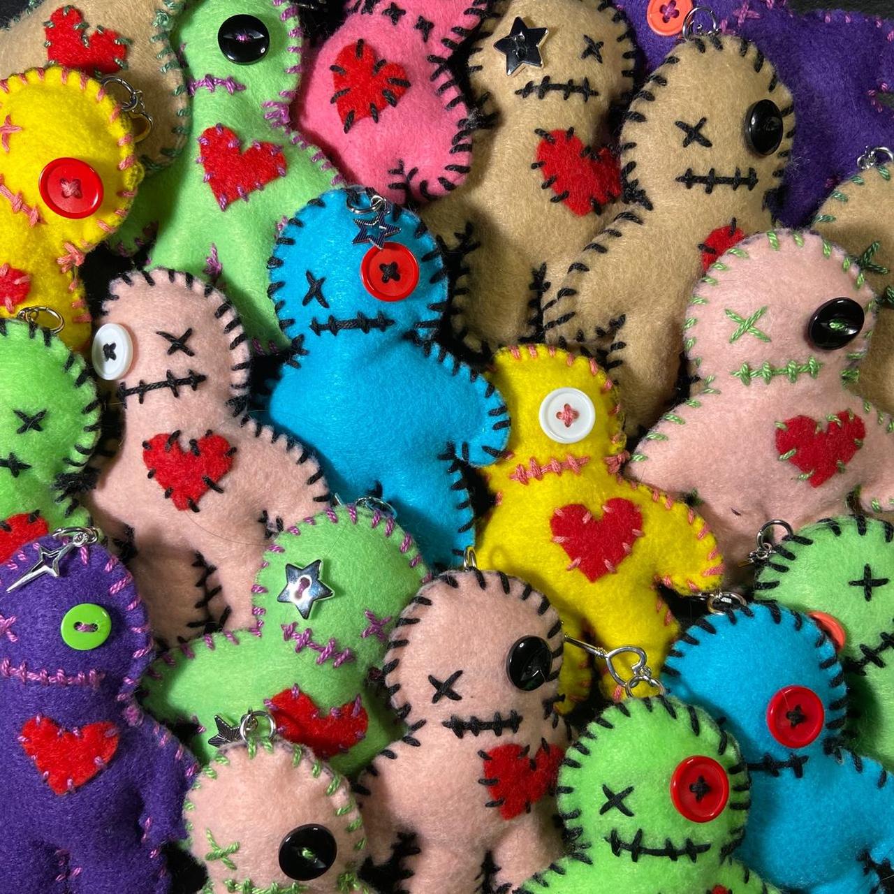 Zombie Doll Keychains